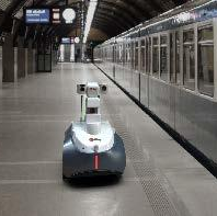 Industrial scene data collection robot