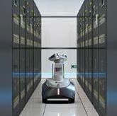 Electric power station inspection robot